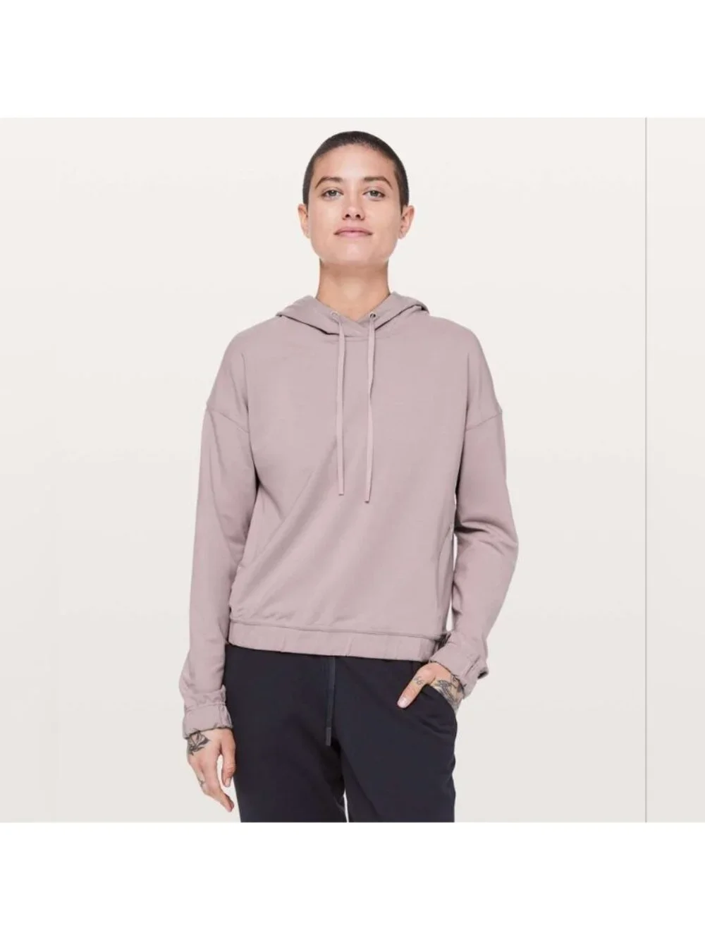 Lululemon Twisted & Tucked Pullover Smoky Blush